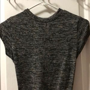 NWOT grayish black one piece